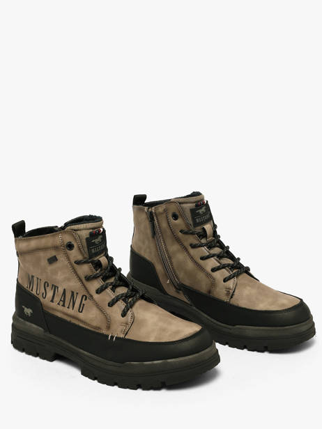 Boots Mustang Beige men M0101004 vue secondaire 1
