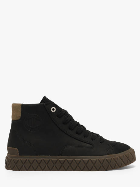 Sneakers Montante En Cuir Palladium Noir men 74996008