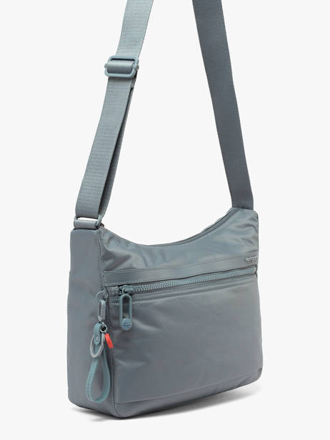 Sac Bandoulière Harper's S Polyester Recyclé Hedgren Bleu inner city upgrade HIC01S vue secondaire 1