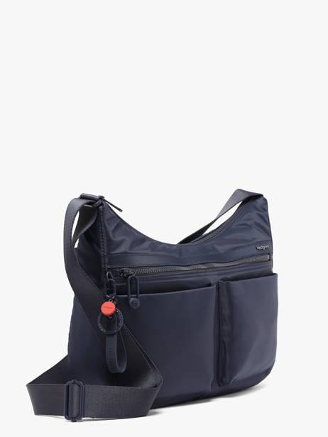 Sac Bandoulière Alex Polyester Recyclé Hedgren Bleu inner city upgrade HIC437 vue secondaire 1
