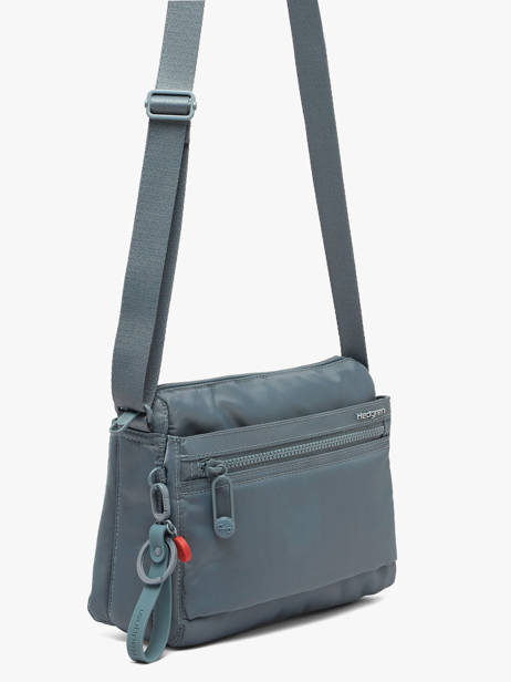 Sac Bandoulière Eye Polyester Recyclé Hedgren Bleu inner city upgrade HIC176 vue secondaire 1