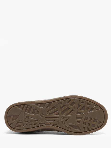 Sneakers En Cuir Coolway Marron women 7633401 vue secondaire 4