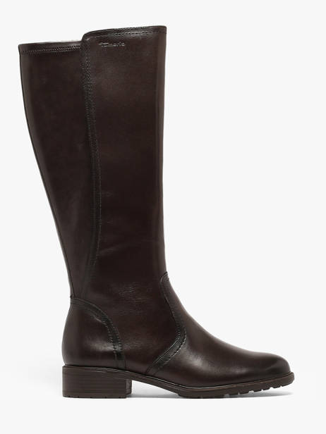 Bottes En Cuir Tamaris Marron women 47