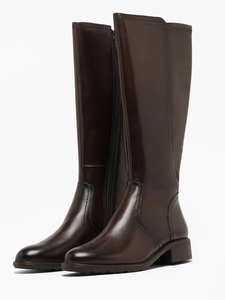 Bottes En Cuir Tamaris Marron women 47 vue secondaire 1