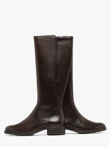 Bottes En Cuir Tamaris Marron women 47 vue secondaire 3