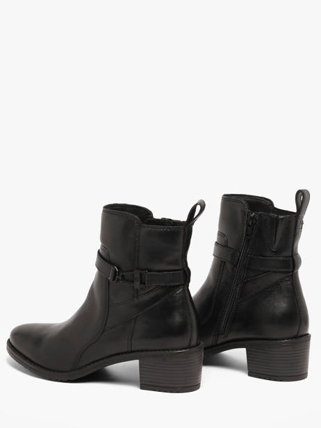 Bottines à Talon En Cuir Tt. bagatt Noir women 683F4000 vue secondaire 2