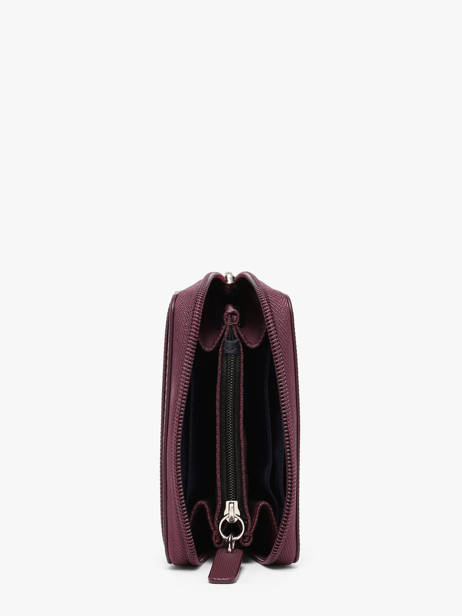 Porte-monnaie Lacoste Violet l12.12 concept holiday NF5507HN vue secondaire 1