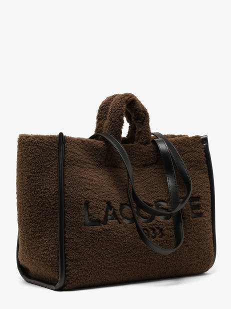 Sac Porté épaule Heritage Lacoste Marron heritage NF5117HX vue secondaire 1