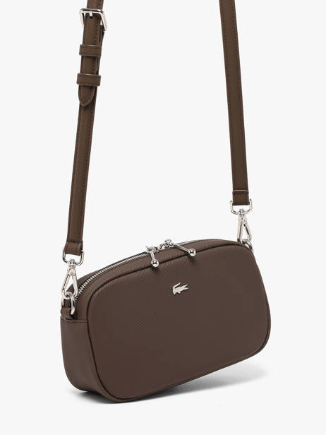Sac Bandoulière Daily City Lacoste Marron daily city NF4755DZ vue secondaire 1