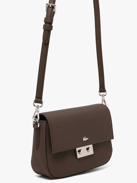 Sac Bandoulière Daily City Lacoste Marron daily city NF4757DZ vue secondaire 1
