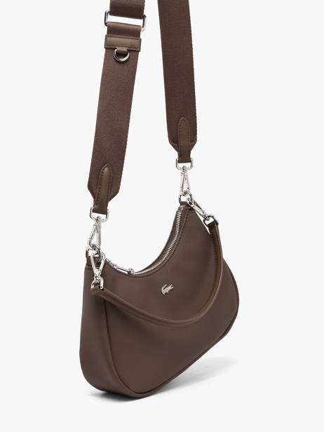 Sac Porté épaule Daily City Lacoste Marron daily city NF4756DZ vue secondaire 1