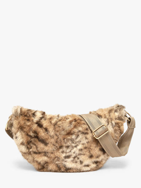 Sac Bandoulière Doudou Polyester Le voyage en panier Beige doudou AHP315 vue secondaire 3