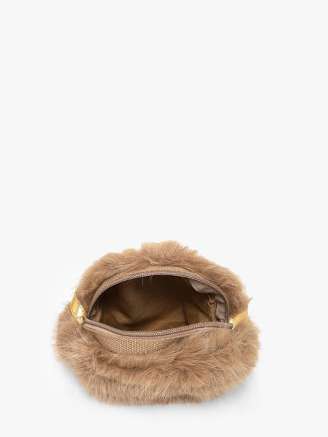 Sac Bandoulière Le voyage en panier Beige kids AHP354 vue secondaire 2