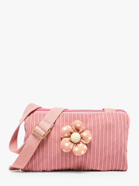 Sac Bandoulière Le voyage en panier Rose kids AHP350