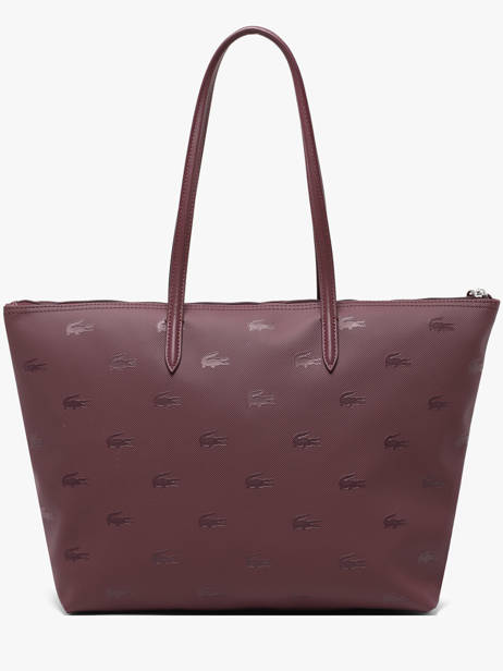 Cabas L12.12 Concept Holiday Lacoste Violet l12.12 concept holiday NF5505HN vue secondaire 3