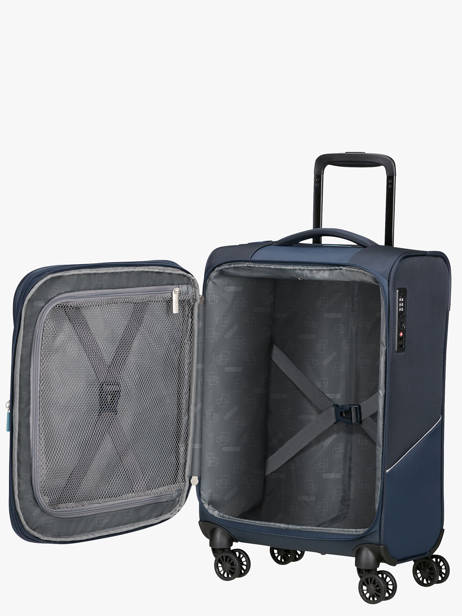 Valise Cabine Extensible American tourister Bleu summerride 156991 vue secondaire 4