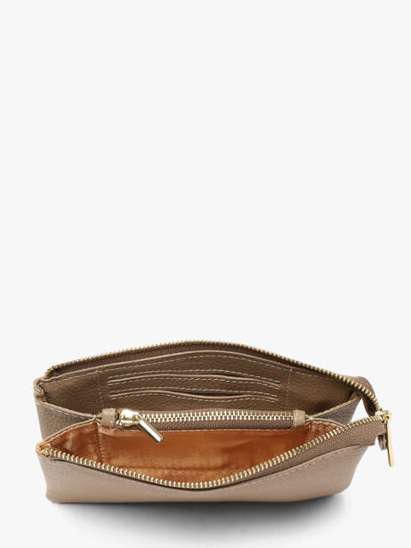 Portefeuille Caviar Cuir Crinkles Beige caviar 14196 vue secondaire 1