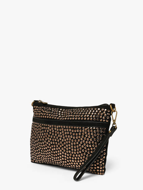 Sac Bandoulière Studs Polyester Mandoline Noir studs 6735 vue secondaire 1