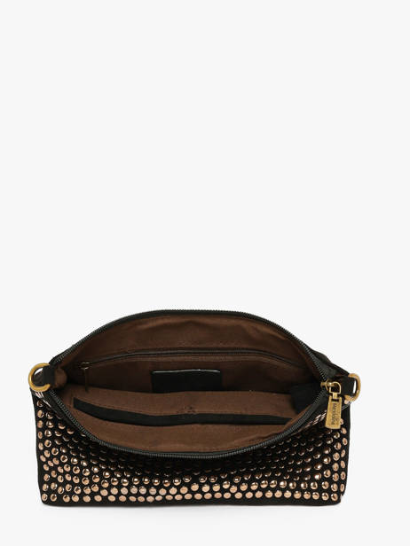 Sac Bandoulière Studs Polyester Mandoline Noir studs 6735 vue secondaire 2