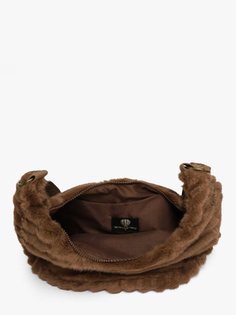 Sac Porté épaule Quadri Polyester Le voyage en panier Marron quadri AHP320 vue secondaire 2