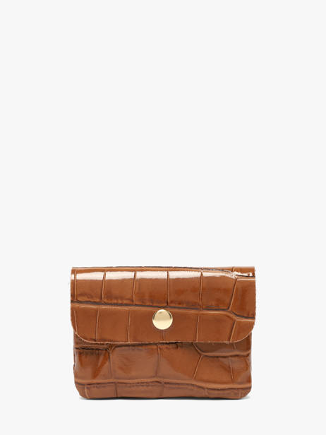 Porte-monnaie Cuir Milano Marron cocco balo CB23091