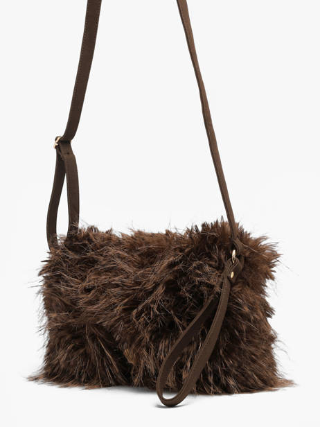 Sac Bandoulière Doudou Le voyage en panier Marron doudou AHP319 vue secondaire 1