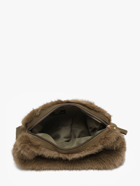 Sac Bandoulière Doudou Le voyage en panier Vert doudou AHP310 vue secondaire 2