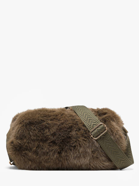 Sac Bandoulière Doudou Le voyage en panier Vert doudou AHP310 vue secondaire 3