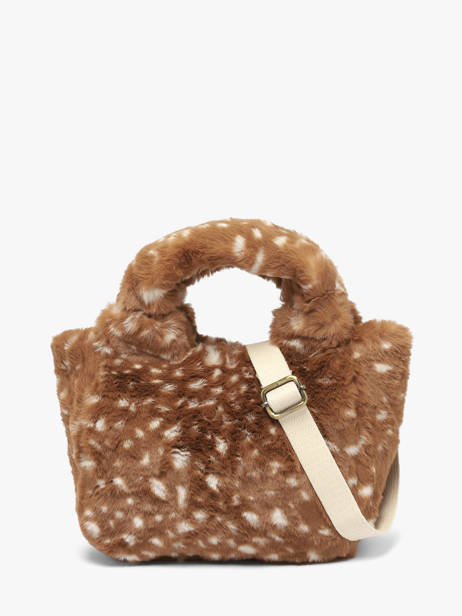 Sac Porté Main Faon Hindbag Marron faon FN vue secondaire 4