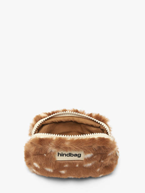 Porte-monnaie Hindbag Marron faon FN vue secondaire 1