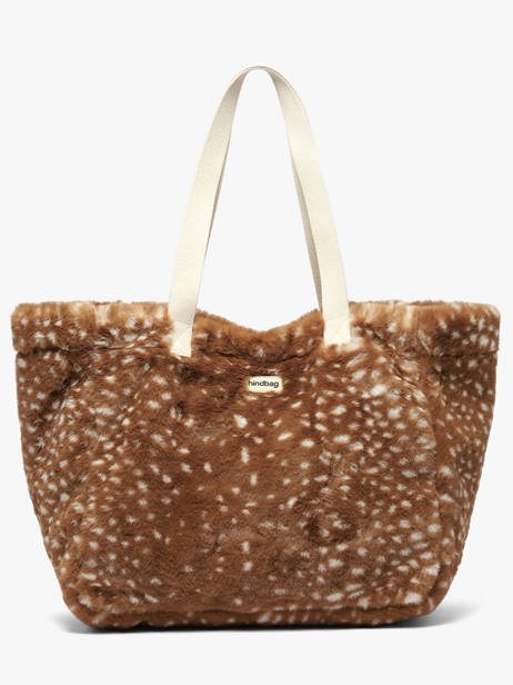 Sac Porté épaule Faon Hindbag Marron faon FN
