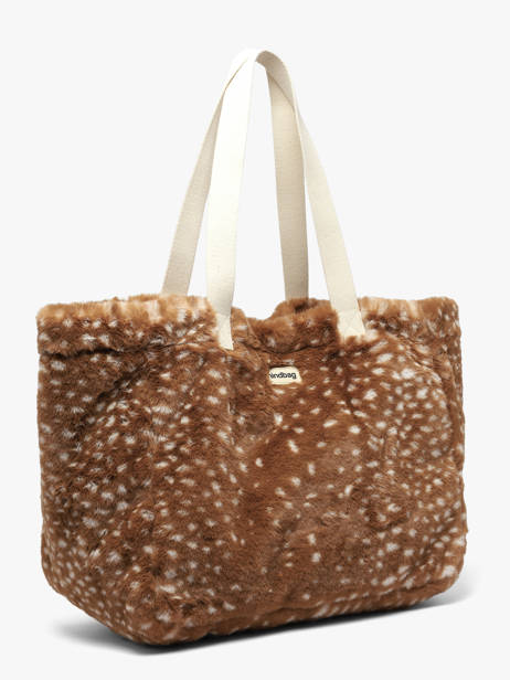 Sac Porté épaule Faon Hindbag Marron faon FN vue secondaire 1