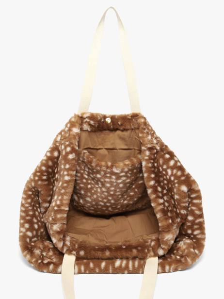 Sac Porté épaule Faon Hindbag Marron faon FN vue secondaire 3