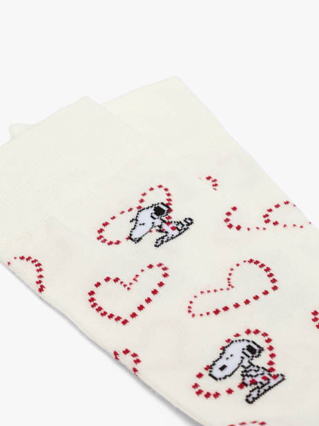 Chaussettes Besocks Beige socks women H vue secondaire 1