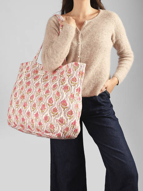 Sac Porté épaule A4 Cabas Coton Byzantine Multicolore cabas EPH vue secondaire 1