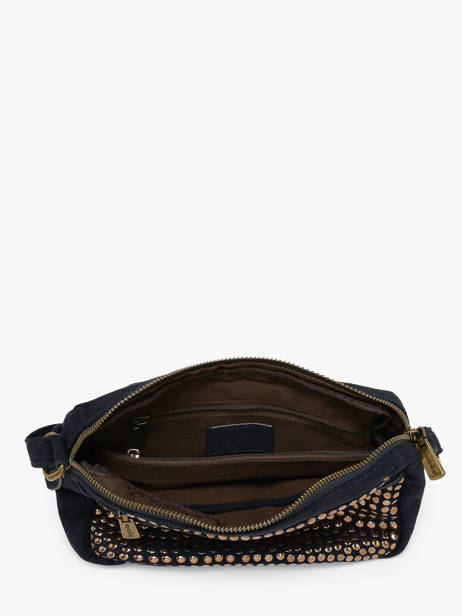 Sac Bandoulière Studs Mandoline Bleu studs 6734 vue secondaire 1