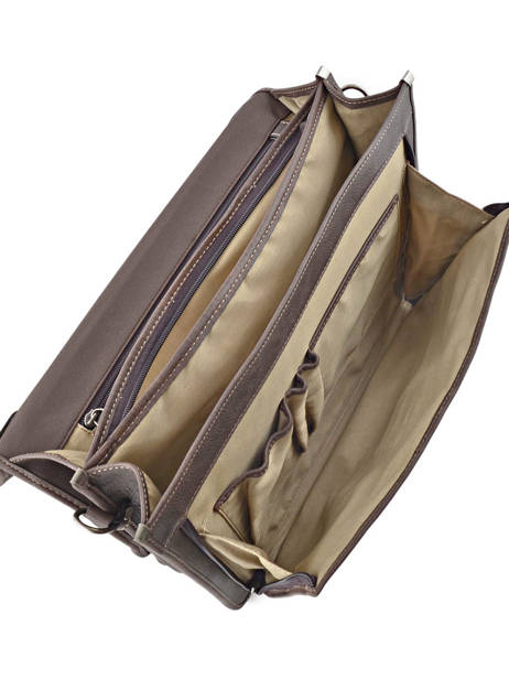 Serviette 2 Compartiments Etrier Marron spider S34205 vue secondaire 4