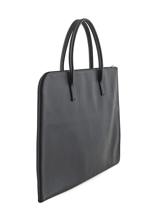 Longchamp Le foulonné Serviette Noir