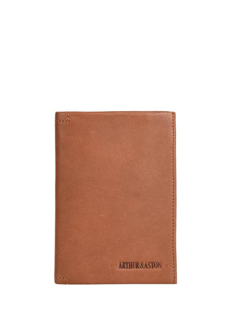 Leather Johany Wallet Arthur & aston Brown johany 805