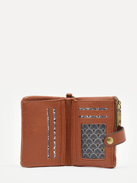 Porte-monnaie Soft Mandoline Marron soft 376 vue secondaire 1
