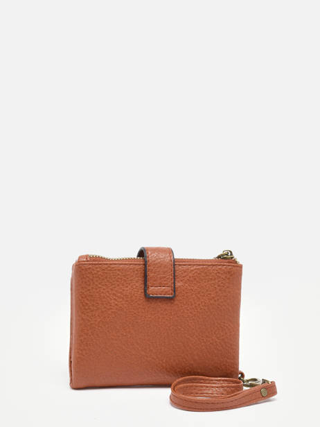 Porte-monnaie Soft Mandoline Marron soft 376 vue secondaire 2