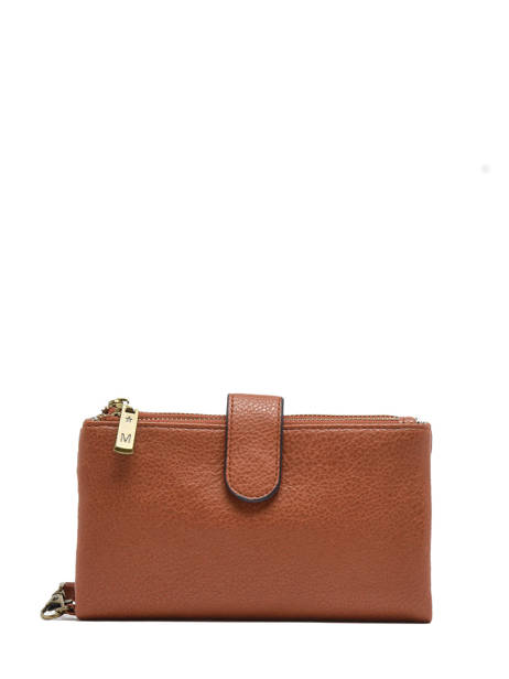Wallet With Coin Purse Soft Mandoline Brown soft 195