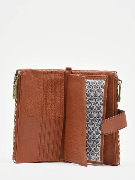 Wallet With Coin Purse Soft Mandoline Brown soft 195 other view 1