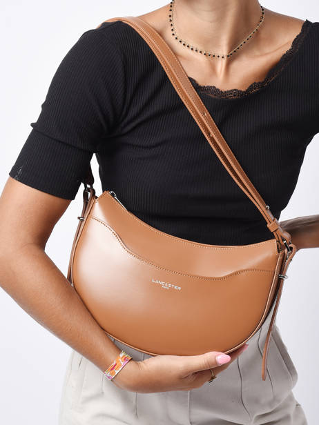 Besace Suave Ace Cuir Lancaster Beige suave ace 28 vue secondaire 1