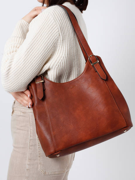 Sac Porté Main Toscane Hexagona Marron toscane 579739 vue secondaire 1