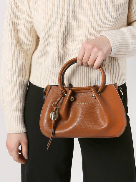 Sac Bandoulière Gretel Ted lapidus Marron gretel TLAU8923 vue secondaire 1